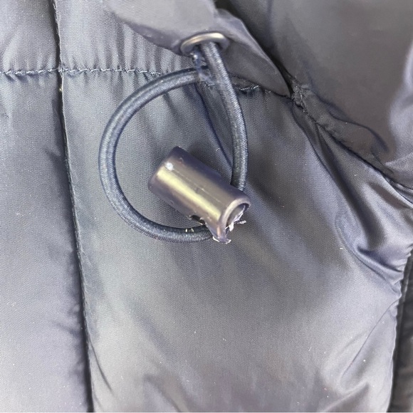 Abercrombie Goose Down Feather Puffer Vest Blue Size Medium - Picture 9 of 11